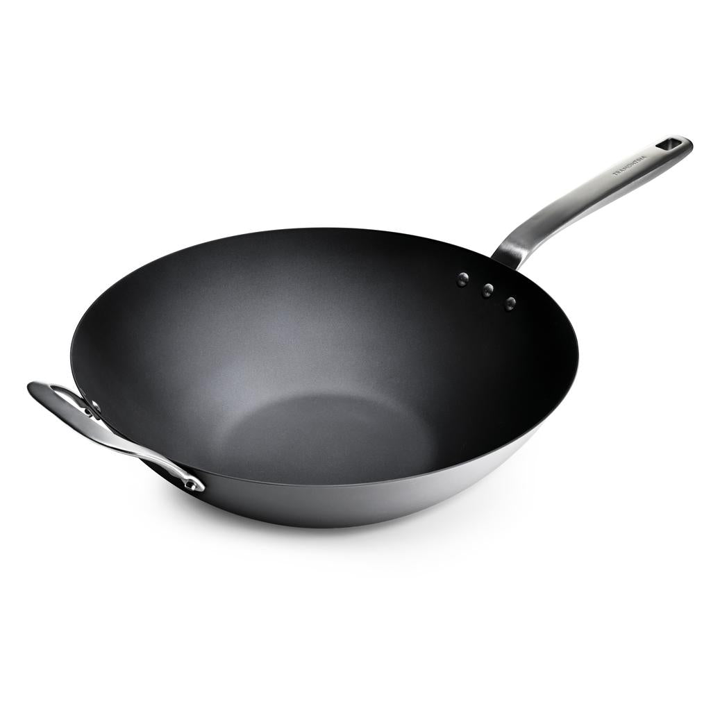 Tramontina Carbon Steel Wok – 14"